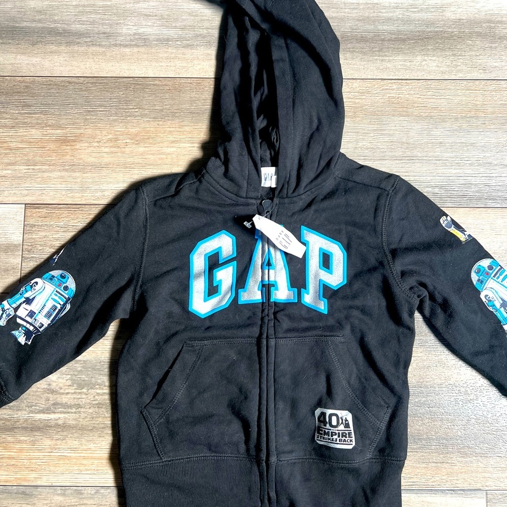 NWT Gap Star Wars Zip Up Hoodie Sweater- 3